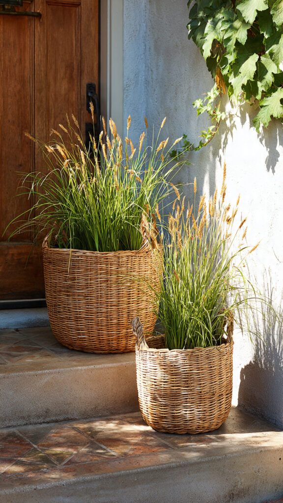Woven Wicker Baskets