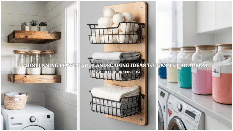 Modern Farmhouse Laundry Room Ideas on a Budget