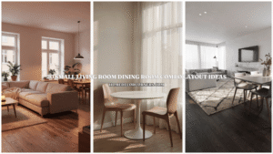 20 Small Living Room Dining Room Combo Layout Ideas