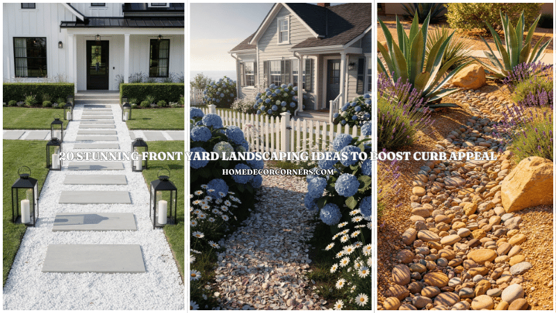 20 Stunning Front Yard Landscaping Ideas to Boost Curb Appeal